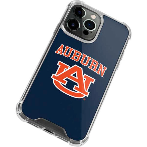 Auburn University AU iPhone 14 Pro Clear Case